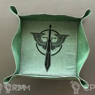 Описание картинки Dark Angel/Dice Tray/Лоток/Дайс Трей/Арена/Тёмные ангелы от Krontwar по цене 3 000руб | Свободный Рынок Миниатюр - СРМ