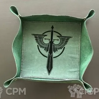 Описание картинки Dark Angel/Dice Tray/Лоток/Дайс Трей/Арена/Тёмные ангелы от Krontwar по цене 2 800руб | Свободный Рынок Миниатюр - СРМ