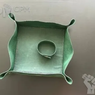 Описание картинки Dice Tray/Дайс Трей/Арена/Тарелка/зелёный от Krontwar по цене 2 200руб | Свободный Рынок Миниатюр - СРМ