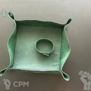 Описание картинки Dice Tray/Дайс Трей/Арена/Тарелка/зелёный от Krontwar по цене 2 200руб | Свободный Рынок Миниатюр - СРМ