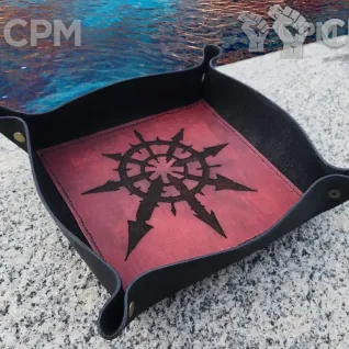 Описание картинки Дайс Трей Хаос неделимый/Dice Tray chaos indivisible/gods of chaos от Krontwar по цене 3 300руб | Свободный Рынок Миниатюр - СРМ
