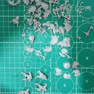 Описание картинки Vulkite Berzerkers от Kolifeser по цене 900руб | Свободный Рынок Миниатюр - СРМ