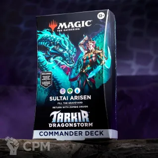 Описание картинки Колода MTG Commander Deck - Sultai Arisen Tarkir: Dragonstorm на английском языке от Дауран по цене 8 500руб | Свободный Рынок Миниатюр - СРМ