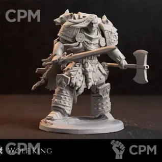 Описание картинки Leman Russ примарх альтернативный от Laboratory of Chaos по цене 500руб | Свободный Рынок Миниатюр - СРМ