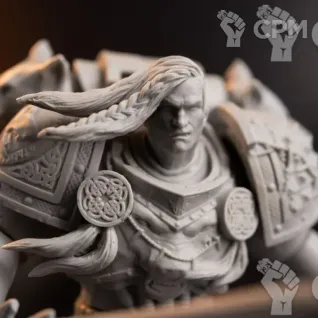 Описание картинки Leman Russ примарх альтернативный от Laboratory of Chaos по цене 500руб | Свободный Рынок Миниатюр - СРМ