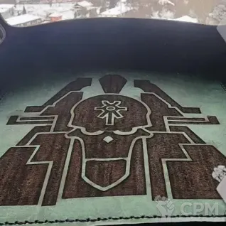 Описание картинки Necrons Dice Tray/Лоток/Дайс Трей/Арена/некроны от Krontwar по цене 3 300руб | Свободный Рынок Миниатюр - СРМ