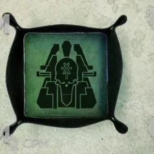 Описание картинки Necrons Dice Tray/Лоток/Дайс Трей/Арена/некроны от Krontwar по цене 3 500руб | Свободный Рынок Миниатюр - СРМ