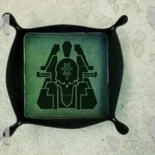 Описание картинки Necrons Dice Tray/Лоток/Дайс Трей/Арена/некроны от Krontwar по цене 3 300руб | Свободный Рынок Миниатюр - СРМ