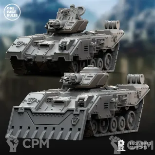 Описание картинки Химера/Human Defence Force - APC OPR от Laboratory of Chaos по цене 1 800руб | Свободный Рынок Миниатюр - СРМ