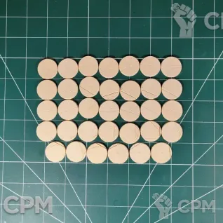 Описание картинки Legions Imperialis 25 mm Round Base x34 от Каджит по цене 1 998руб | Свободный Рынок Миниатюр - СРМ