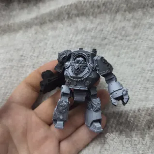 Описание картинки Space Wolves contemptor dreadnought от User37934 по цене 6 000руб | Свободный Рынок Миниатюр - СРМ