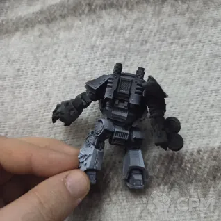 Описание картинки Space Wolves contemptor dreadnought от User37934 по цене 6 000руб | Свободный Рынок Миниатюр - СРМ