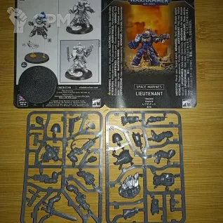 Описание картинки Lieutenant, на литниках от Black Legion Hall по цене 2 750руб | Свободный Рынок Миниатюр - СРМ