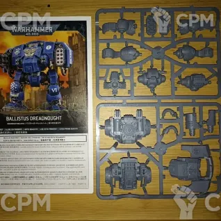 Описание картинки Ballistus Dreadnought, на литниках от Black Legion Hall по цене 4 950руб | Свободный Рынок Миниатюр - СРМ