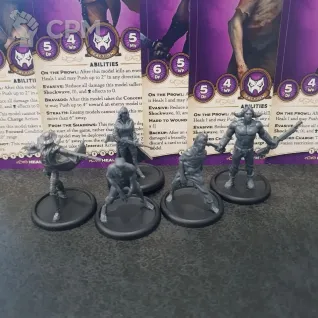 Описание картинки Malifaux 3E: Half Bloods от Gorevent по цене 4 000руб | Свободный Рынок Миниатюр - СРМ