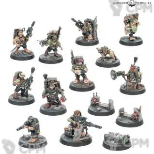 Описание картинки Набор миниатюр Warhammer Kill Team Ratlings от Дауран по цене 6 250руб | Свободный Рынок Миниатюр - СРМ