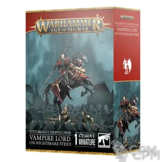Описание картинки Vampire Lord on Nightmare Steed от Магазин Хобби по цене 4 400руб | Свободный Рынок Миниатюр - СРМ