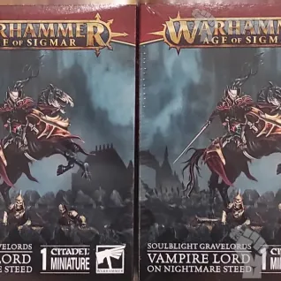 Описание картинки Vampire Lord on Nightmare Steed от Магазин Хобби по цене 4 400руб | Свободный Рынок Миниатюр - СРМ