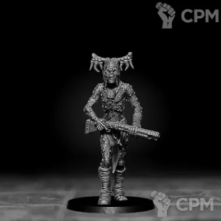 Описание картинки Seething Black - Cultists от Подземный человек по цене 950руб | Свободный Рынок Миниатюр - СРМ