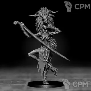 Описание картинки Seething Black - Cultists от Подземный человек по цене 950руб | Свободный Рынок Миниатюр - СРМ