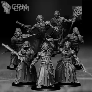 Описание картинки Cultists от Подземный человек по цене 850руб | Свободный Рынок Миниатюр - СРМ