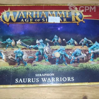 Описание картинки Seraphon: Saurus Warriors от UWU по цене 5 000руб | Свободный Рынок Миниатюр - СРМ