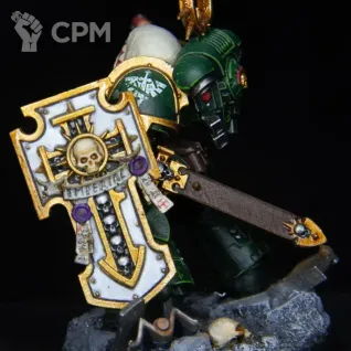 Описание картинки Primaris Lieutenant with Relic Shield (Indomitus) от Brushfire painting по цене 2 100руб | Свободный Рынок Миниатюр - СРМ