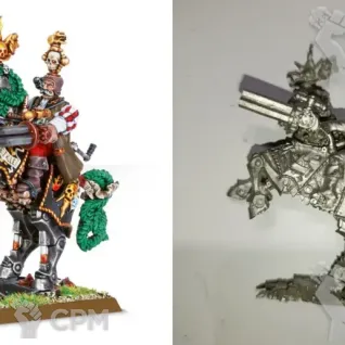 Описание картинки Empire Engineer on Mechanical Stead от thymeQ по цене 2 750руб | Свободный Рынок Миниатюр - СРМ