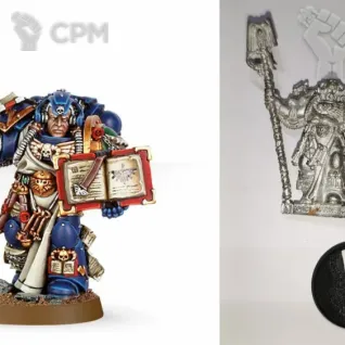 Описание картинки Librarian with Force Staff от thymeQ по цене 2 750руб | Свободный Рынок Миниатюр - СРМ