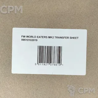 Описание картинки World Eaters Legion Transfer Sheet Декали Оригинал GW от Vault Boy по цене 5 298руб | Свободный Рынок Миниатюр - СРМ