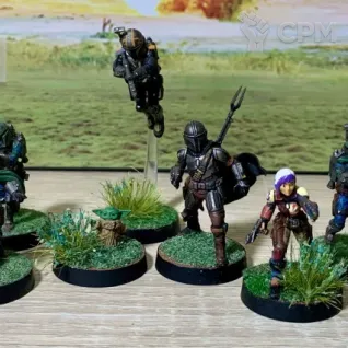 Описание картинки SWL Мандалорцы от Veteran Pand по цене 4 000руб | Свободный Рынок Миниатюр - СРМ