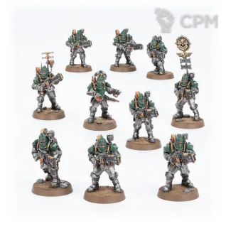 Описание картинки Набор миниатюр Warhammer The Horus Heresy Solar Auxilia Veletaris Storm Section от Дауран по цене 5 250руб | Свободный Рынок Миниатюр - СРМ