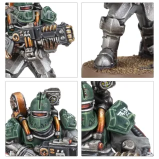 Описание картинки Набор миниатюр Warhammer The Horus Heresy Solar Auxilia Veletaris Storm Section от Дауран по цене 5 250руб | Свободный Рынок Миниатюр - СРМ