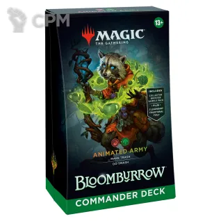Описание картинки Колода Commander - Animated Army Magic: The Gathering Bloomburrow на английск от Дауран по цене 5 000руб | Свободный Рынок Миниатюр - СРМ