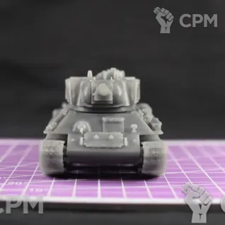 Описание картинки Немецкий средний танк T-34 747(r) обр.1943г. / масштаб 1:56/ 28 мм от DModels по цене 1 650руб | Свободный Рынок Миниатюр - СРМ