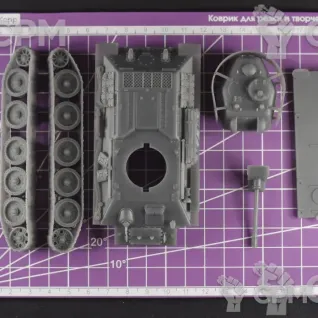Описание картинки Немецкий средний танк T-34 747(r) обр.1943г. / масштаб 1:56/ 28 мм от DModels по цене 1 650руб | Свободный Рынок Миниатюр - СРМ