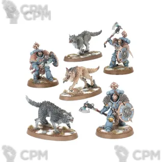 Описание картинки Wolf Guard Headtakers только пехота от Лаборатория хаоса по цене 300руб | Свободный Рынок Миниатюр - СРМ