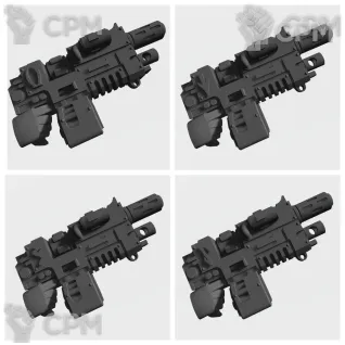 Описание картинки Night Lords Combi-weapon (Combi-melta) v1 от Стальные Небеса по цене 140руб | Свободный Рынок Миниатюр - СРМ