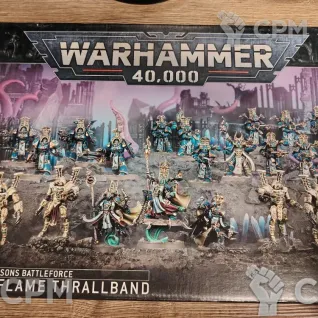 Описание картинки Warpflame Thrallband Battleforce от  по цене 16 500руб | Свободный Рынок Миниатюр - СРМ