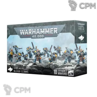 Описание картинки Набор миниатюр Warhammer 40000 SPACE WOLVES: BLOOD CLAWS от Дауран по цене 5 200руб | Свободный Рынок Миниатюр - СРМ