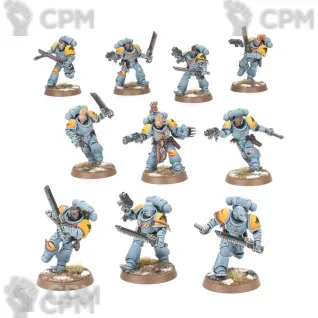 Описание картинки Набор миниатюр Warhammer 40000 SPACE WOLVES: BLOOD CLAWS от Дауран по цене 5 200руб | Свободный Рынок Миниатюр - СРМ