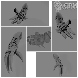 Описание картинки Night Lords two pairs Claws от Стальные Небеса по цене 200руб | Свободный Рынок Миниатюр - СРМ