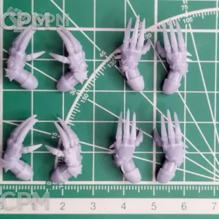 Описание картинки Night Lords two pairs Claws от Стальные Небеса по цене 200руб | Свободный Рынок Миниатюр - СРМ
