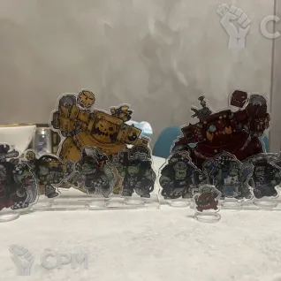 Описание картинки Отряд Orks от ABersenev по цене 1 800руб | Свободный Рынок Миниатюр - СРМ