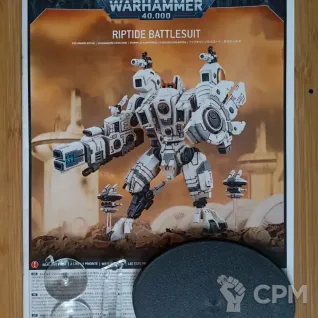 Описание картинки Riptide, на литниках от Black Legion Hall по цене 8 140руб | Свободный Рынок Миниатюр - СРМ