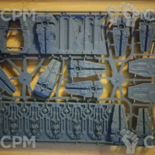 Описание картинки Terrain Kill Team: Tomb World (3 литника) от Black Legion Hall по цене 4 950руб | Свободный Рынок Миниатюр - СРМ