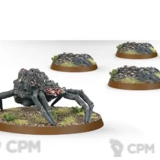 Описание картинки Spider Queen and Swarm. от Серж по цене 1 000руб | Свободный Рынок Миниатюр - СРМ