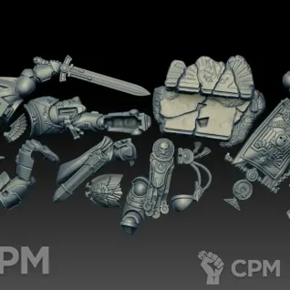Описание картинки Cato Sicarius (Scan) от AxeL's Forge по цене 350руб | Свободный Рынок Миниатюр - СРМ