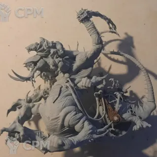 Описание картинки Hell Pit Abomination от Kypodga по цене 1 000руб | Свободный Рынок Миниатюр - СРМ