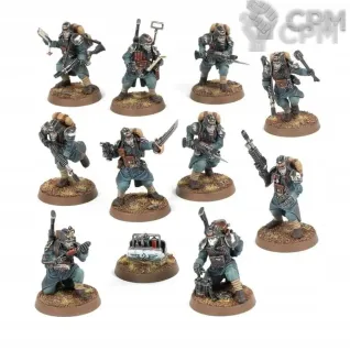 Описание картинки Kill Team: Death Korps of Krieg - Veteran Guardsmen от WARPDUST 3D PRINT  по цене 1 000руб | Свободный Рынок Миниатюр - СРМ